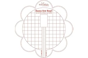RILEY BLAKE DESIGNS Lori Holt Seams So Easy Seam Guide Red