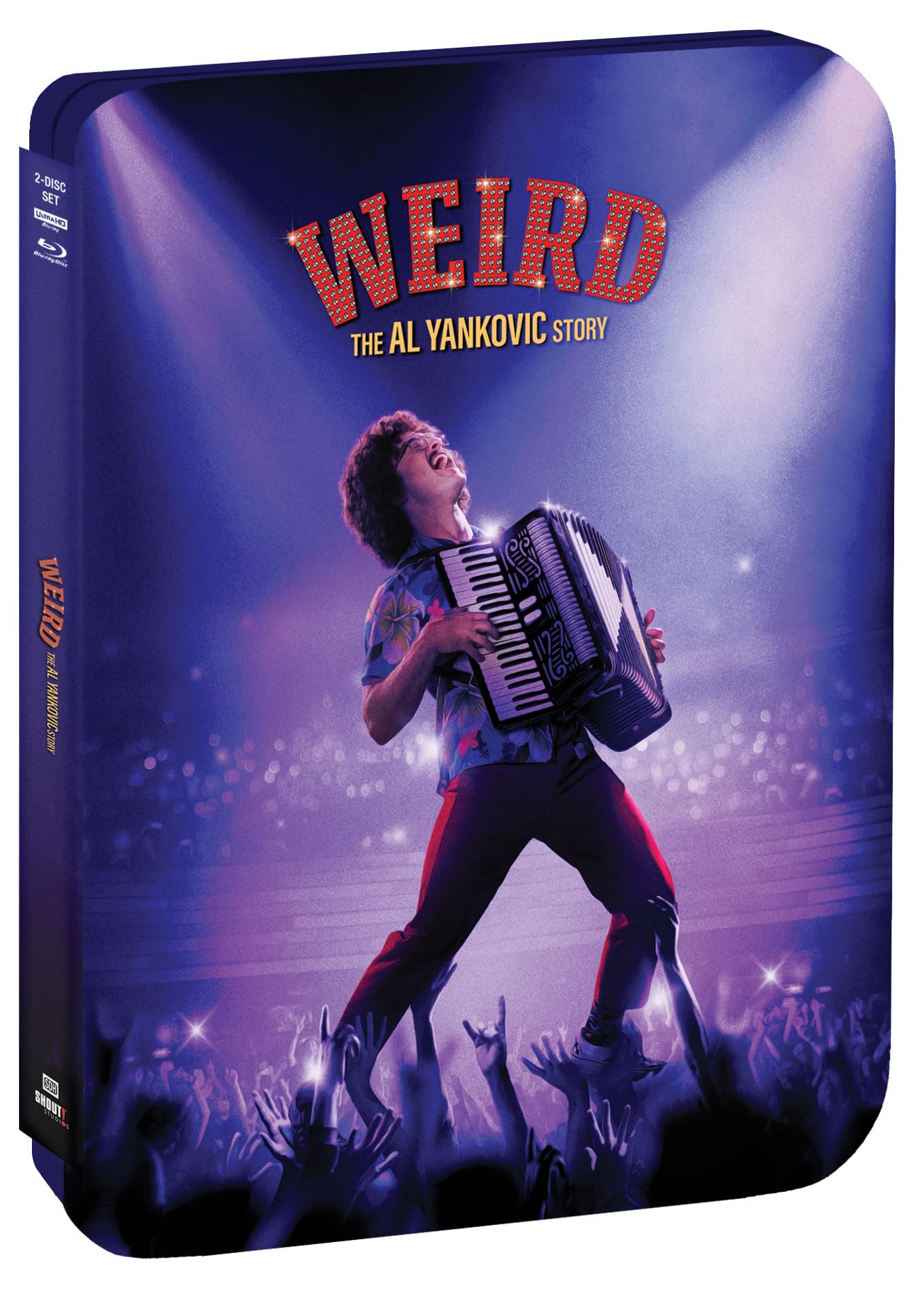 Weird: The Al Yankovic Story – Limited Edition Steelbook 4K Ultra HD + Blu-ray [4K UHD]