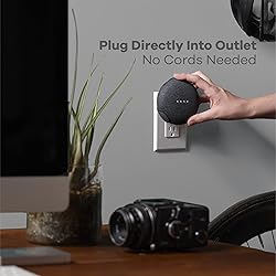 PowerClip Outlet Mount for Google Nest Mini
