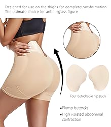 Sliot Padded Butt Shapewear Butt Pads Shapewear