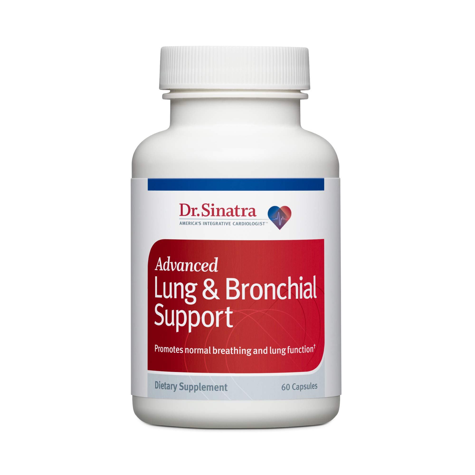 Dr. Sinatra's Advanced Lung & Bronchial Support Supplement for Lung Health Support, Clear