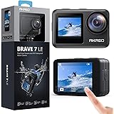 AKASO Brave 7 LE 4K30FPS 20MP WiFi Action Camera with Touch Screen EIS 2.0 Zoom Remote Control 131 Feet Underwater Camera wit