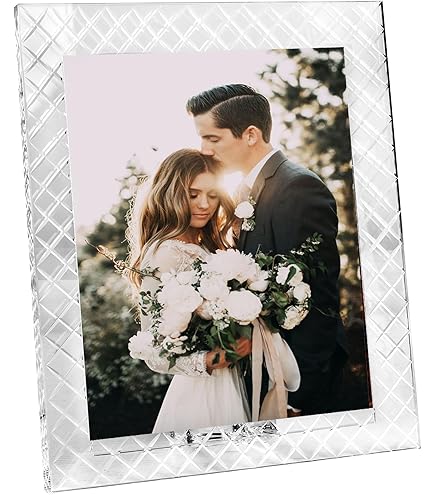 Amazon.com - SWAROVSKI Argento SC Crystal Picture Frame 3x5