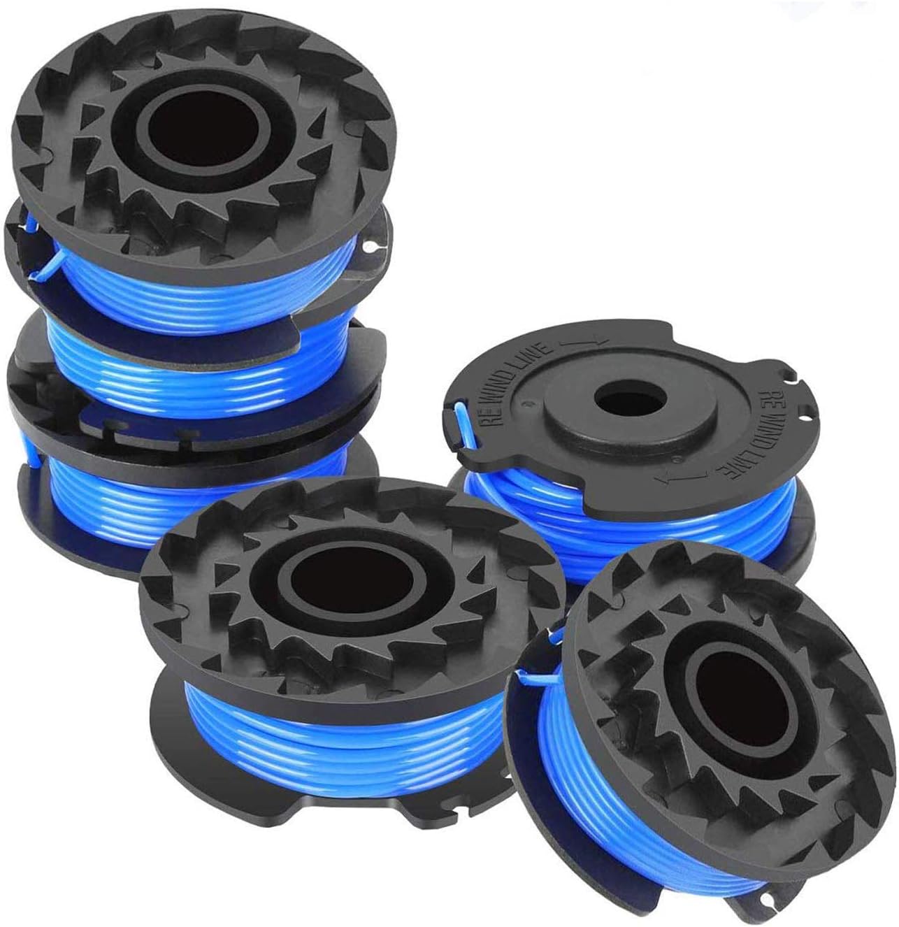 Trimmer String Line & Spool for Greenworks, 0.065" Single