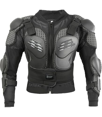 Armure De Protection Complète Corps Moto/vélo Taille 2XL Rouge - Uxcell