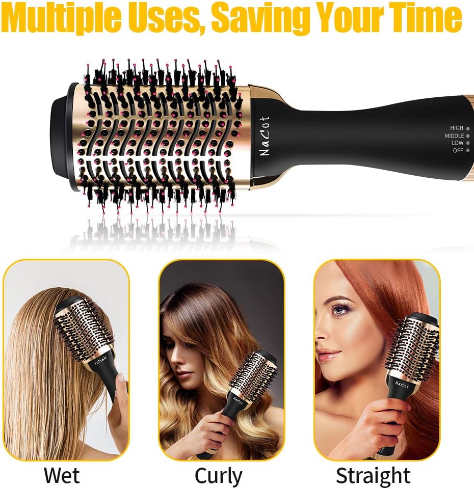 Brosse chauffante pour cheveux crépus Clearance