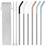 40 oz Stainless Metal Straws for 40 oz Stanley