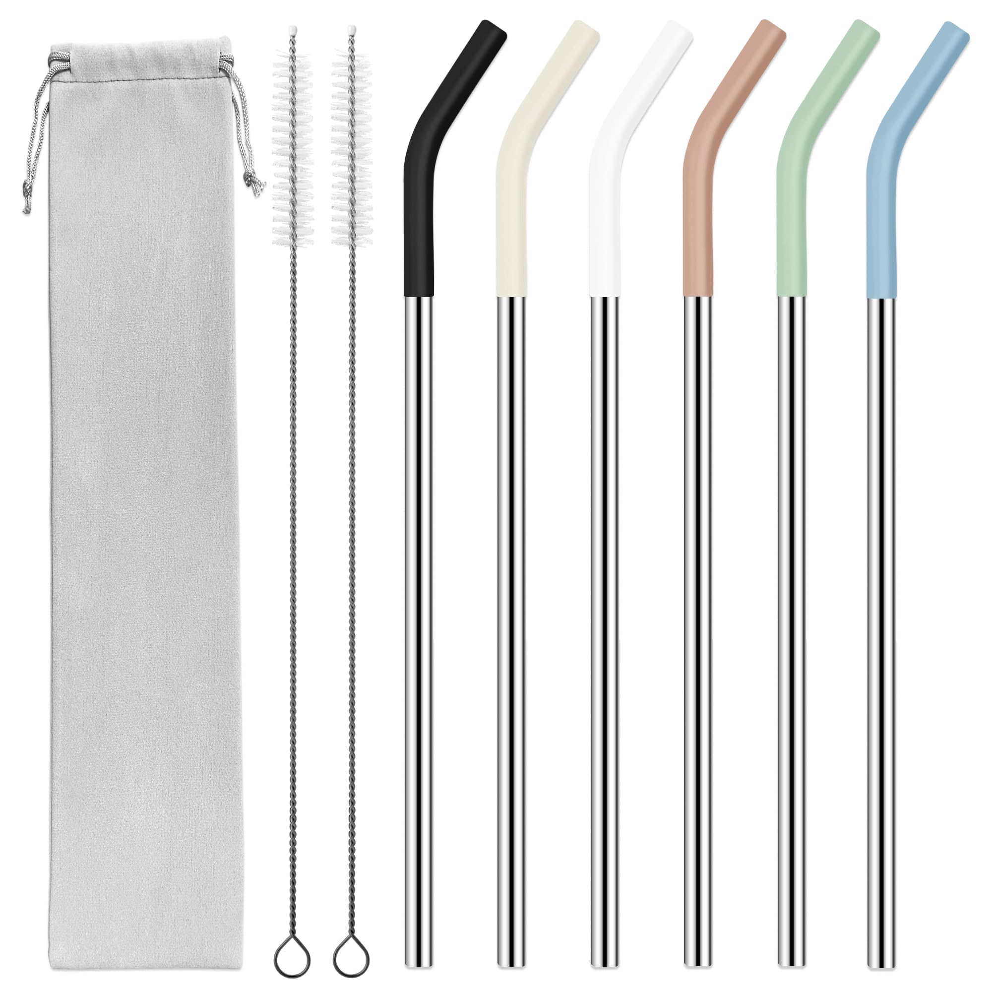 40 oz Stainless Metal Straws for 40 oz Stanley