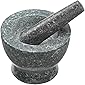 JAMIE OLIVER Mortar and Pestle, Polished Granite, 6 Inch