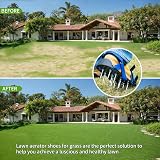 Bakulala Lawn Aerator Shoes Heavy Duty 2 Inch Spikes Adjustable Straps Blue view 7