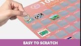 Giftinghouse 100 Dates Scratch Off Poster A2 UK Made Eco Friendly view 3