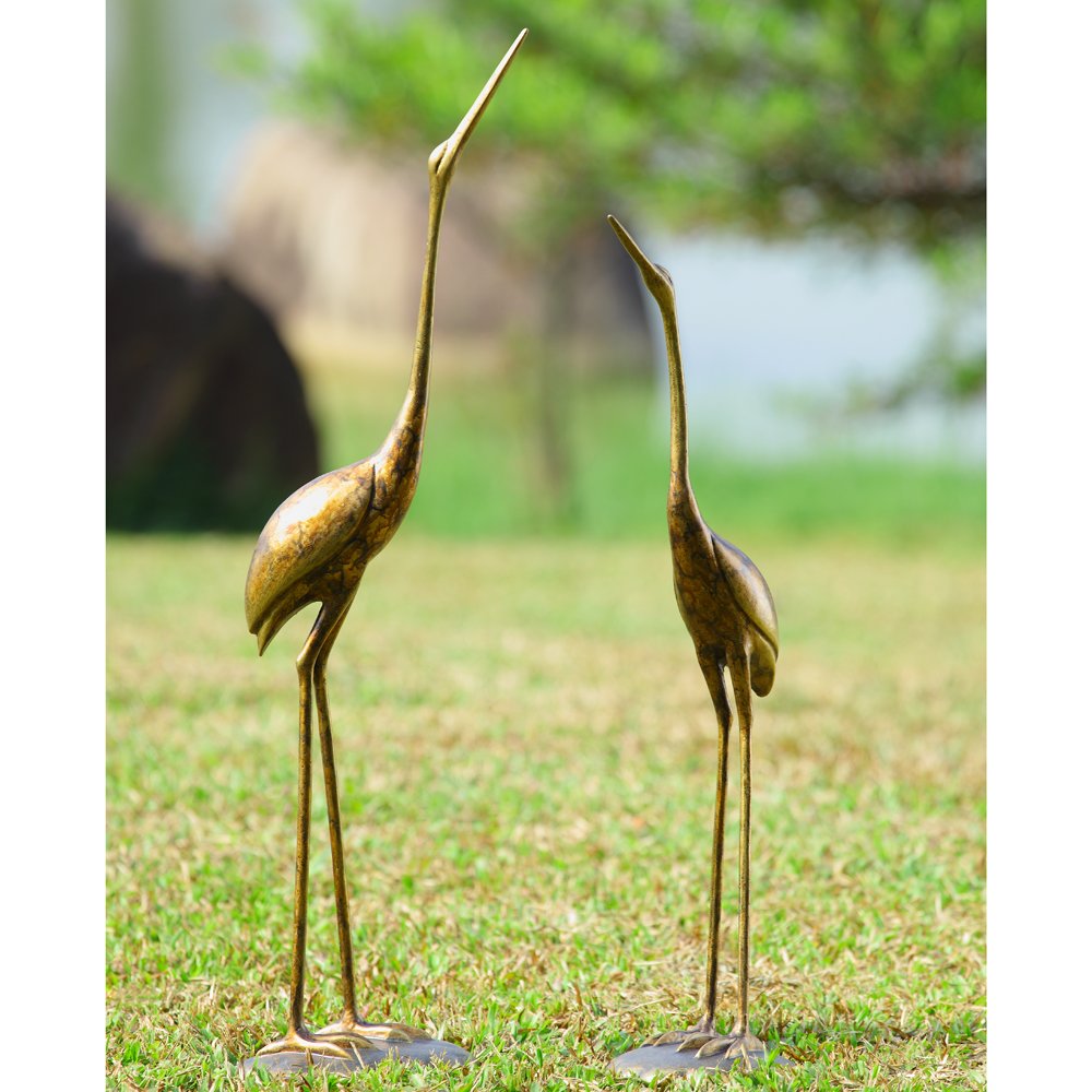 Best Sunjoy Crane Garden Statue – Set Of 2