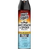Hot Shot Ant, Roach & Spider Killer, Kills Insects Indoors and Outdoors, Kills Roaches and Listed Ants on Contact, Insecticide Spray, 17.5 Ounce (Crisp Linen)