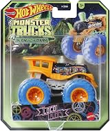 Hot Wheels Monster Trucks Glow in the Dark Loco Punk JFX20 Mattel view 2