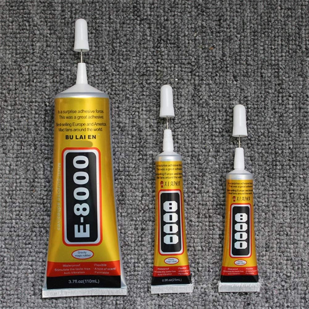 Pretty Comy Multi-Purpose E8000 Liquid Glue DIY Strong Adhesive for Jewelry Crafts Crystal Rhinestone: Toys & Games
