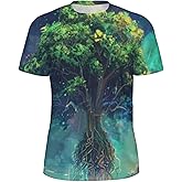 3D Pattern Printed T-Shirt for Men and Women Breathable Cool Lightweight Flexible Easy to Match Diverse Stylish S-3XL