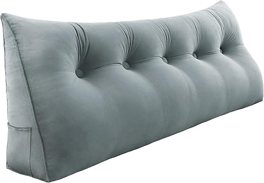 Amazon Com Wowmax Large Bolster Triangular Headboard Backrest