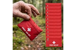 11pcs, Red Cross, Handbag, First Aid Kit,Portable