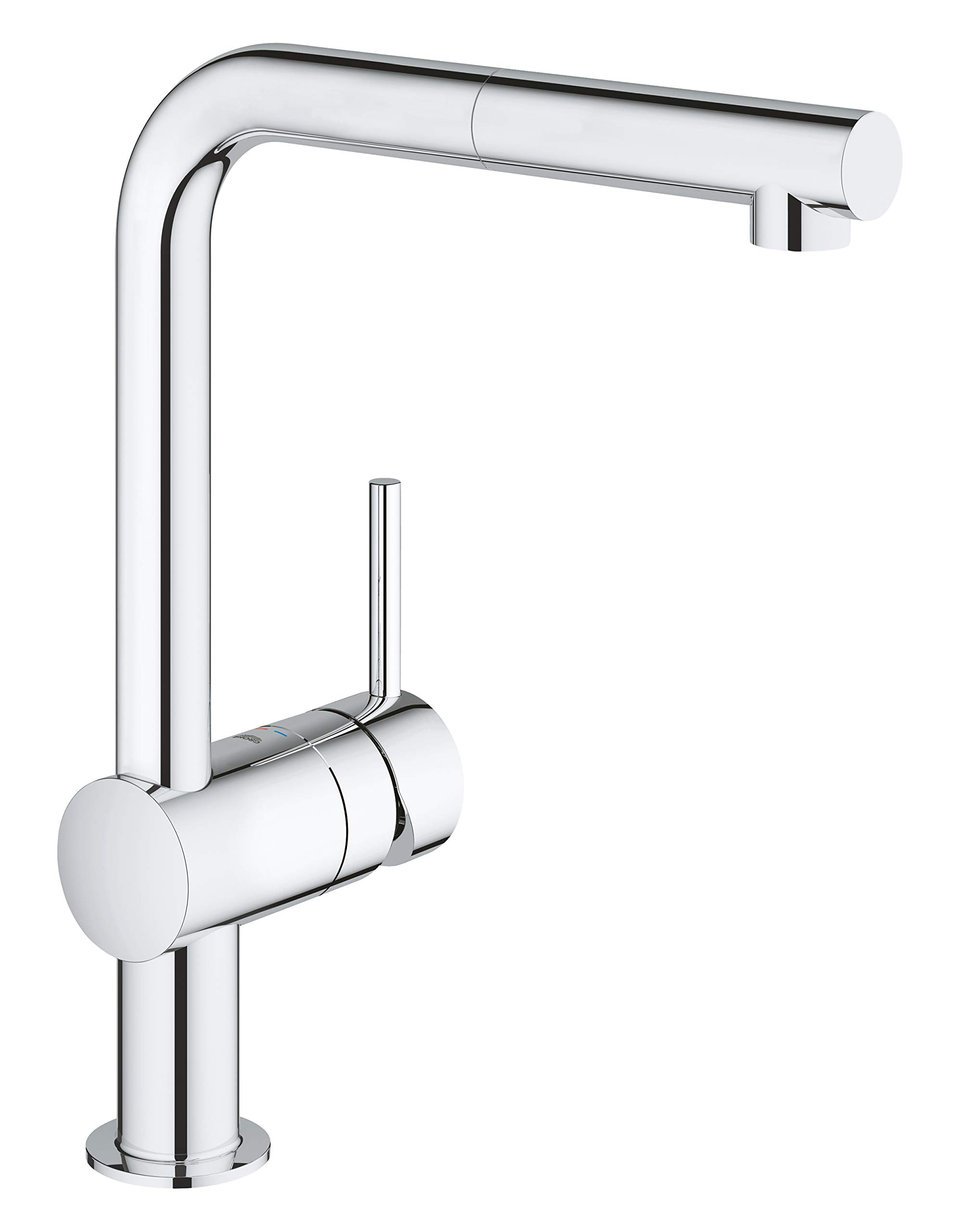 Grohe-Minta-Monomando-de-fregadero-12-cano-en-L-cromo-Ref-32168000