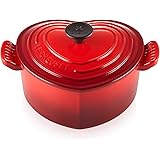 Le Creuset Enameled Cast Iron Heart Cocotte, 2 qt., Cerise