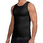 GSKS Mens Body Shaper Slimming Shirt Mens Compression Tank Top Shapewear Vest