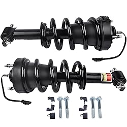 TEKKOAUTO Pair Front Shock Absorber Strut Assys