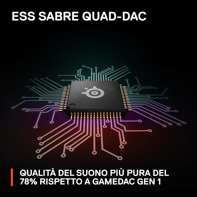 Arctis Nova Pro Xbox - Cuffie da gaming multi-sistema - Audio Hi-Res - Audio spaziale a 360° - GameDAC Gen 2 - Microfono ClearCast Gen 2 - Xbox, PC, PS5, PS4, Switch