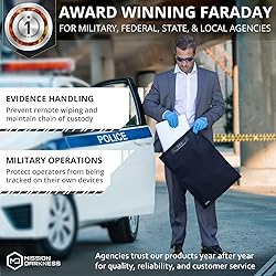 Mission Darkness Faraday Bag for Laptops // Device