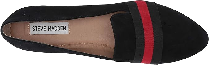 nema mustard suede leather striped loafers