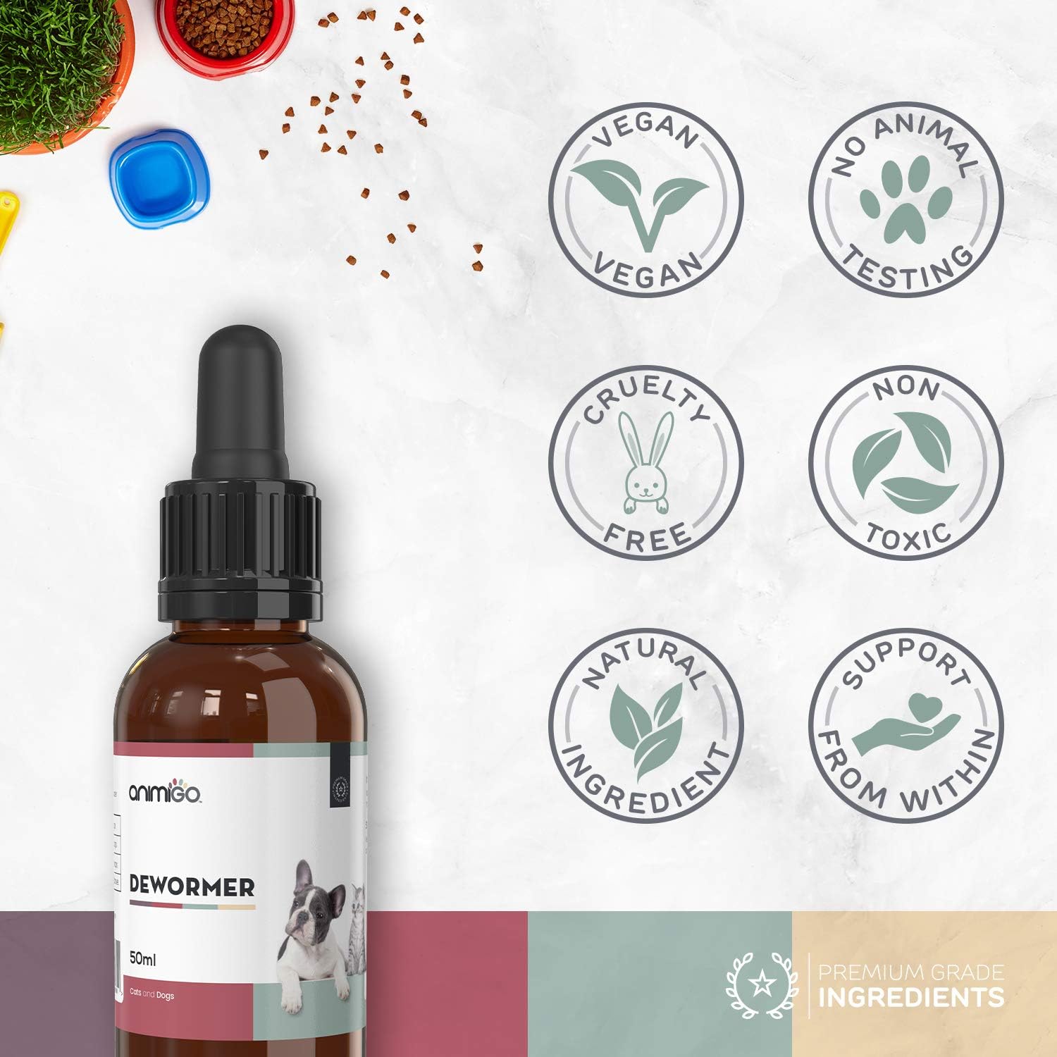 ANIMIGO Antiparasitario para Perros y Gatos