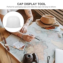 GALPADA 8-Piece Plastic Hat Stand Rack - Tabletop