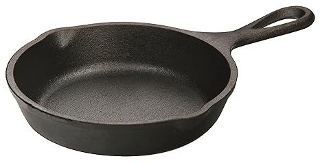 Lodge Sarten Hierro Fundido, Negro, 12 cm