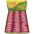 California Scents Spillproof Organic Air Freshener, Fragrance for Home Office Car, 1.5 Ounce Canister - Pack of 18 (Coronado Cherry)