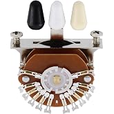 FLEOR Super Switch 5-Position 24-Pin Electric Guitar Pickup Selector Switch with 3 Tips