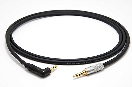 Mogami 2893 Quad HiFi Kopfhörer Kabel für SONY MDR-1A | Neutrik Gold 3,5mm Miniklinke 3pole - 3,5mm Miniklinke 4pole, 2,5 m