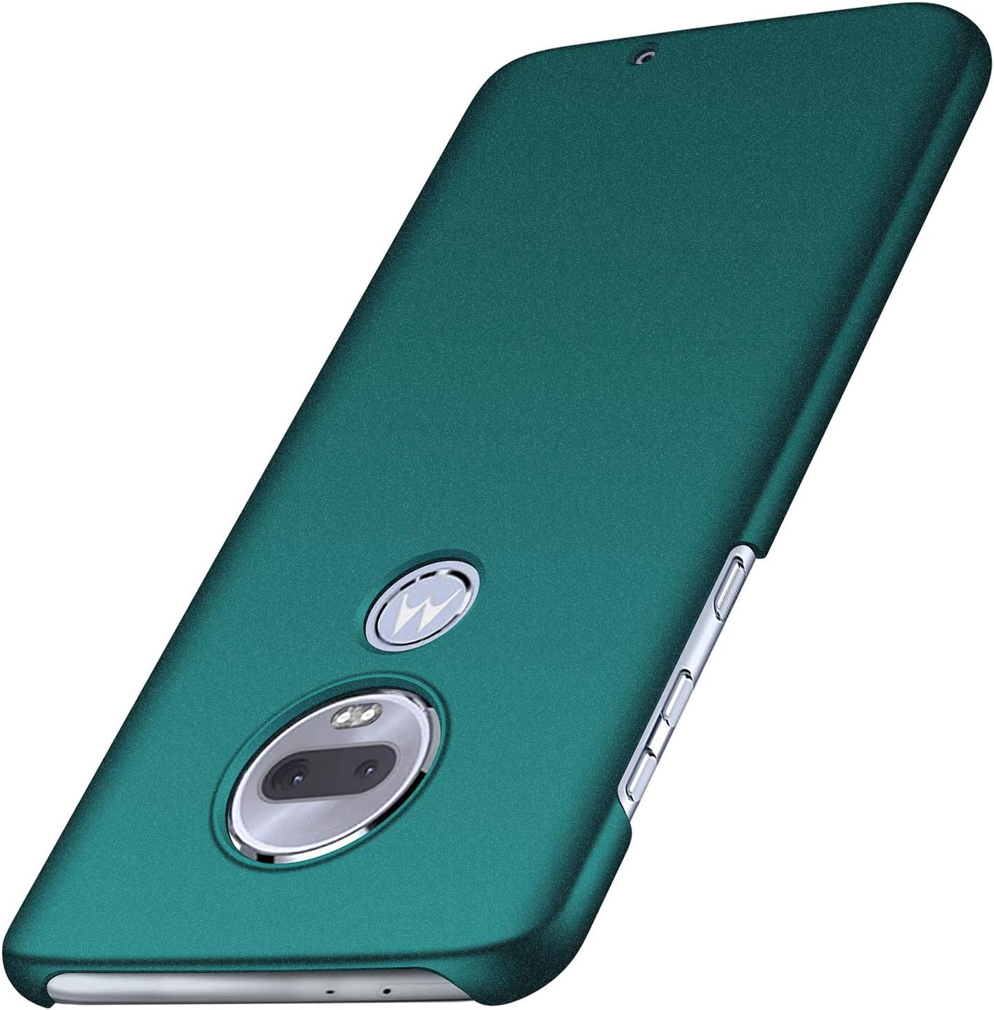 Moto G7 Case, Moto G7 Plus Case, Arkour Minimalist Ultra Thin Slim Fit Cover with Non Slip Matte Surface Hard Case for Motorola Moto G7/G7 Plus (Gravel Green)