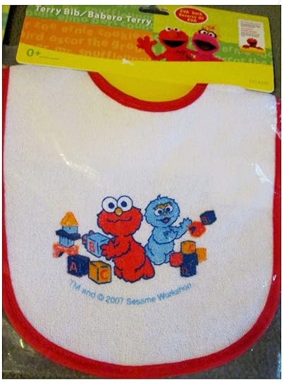 cookie monster bib