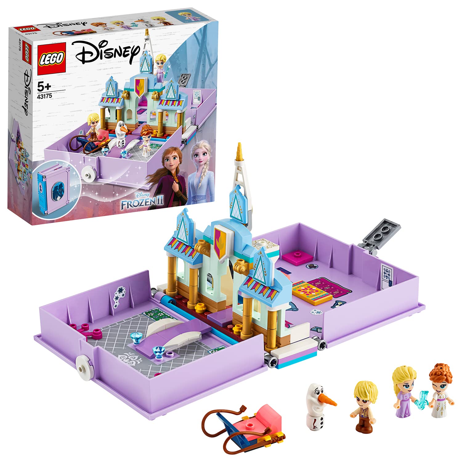LEGO 43175 Disney Princess Anna and Elsa’s Storybook Adventures