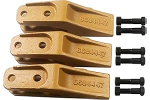 BDI Wear Parts 6684447 Trenching Bucket Teeth, Skid Steer Backhoe Bolt On Tooth Unitooth - 3 PK
