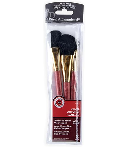 Amazon.com: Z-Pro 605 Fine Camel Hair and Pure Bristle Artist
