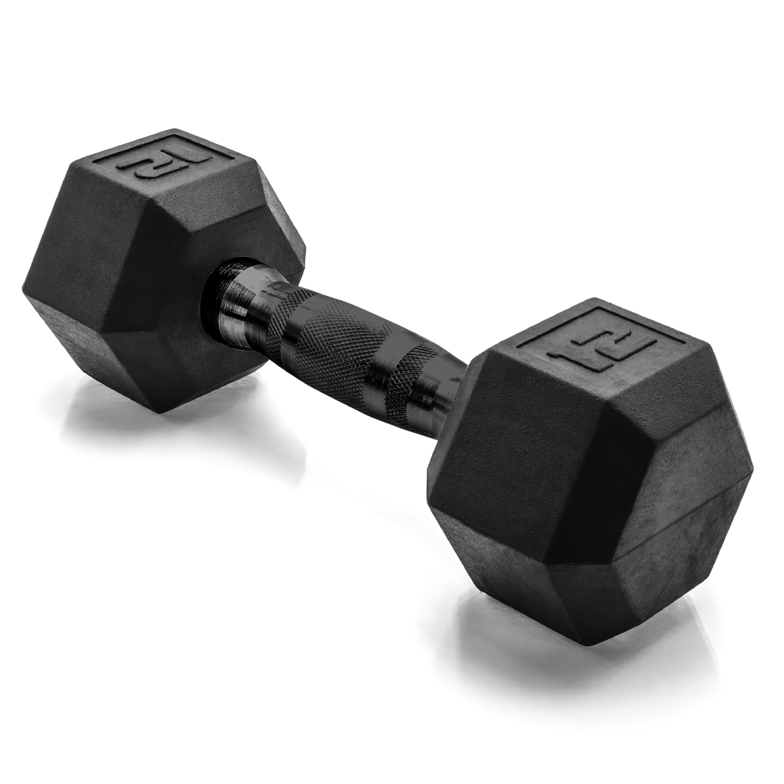 Photo 1 of *****SET OF 2****** CAP Barbell 12 LB Coated Hex Dumbbell Weight with Black Handle