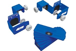 Kreg KCS-DFMT-PRO - Kreg Drawer Front Mounting Tool Pro Kit - Create Consistent Drawer Gaps - Drawer Front Mounting System - Tools for Woodworking