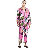 Natori womens Daido Notch Pj Length: 27", Inseam: 26"
