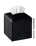 Tissue Box Cover, Jeethemy Square PU Leather Tissue