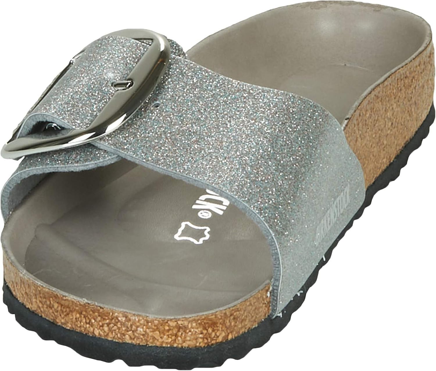birkenstock madrid big buckle gold
