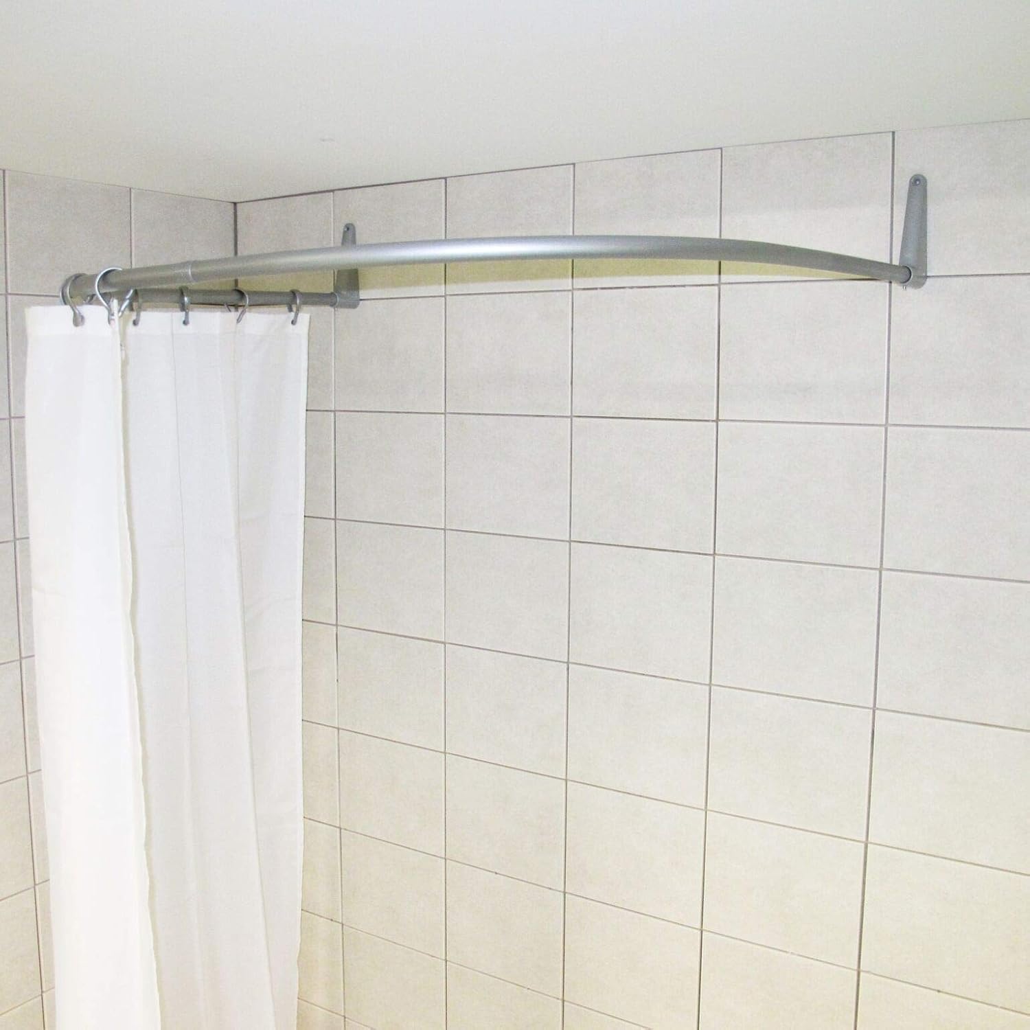 Ericsindustrier U Shaped Shower Rail 70 X 165 X 70 Cm Silver