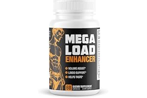 SUPPLEMENT UNIVERSE Mega Load Enhancer - Semen Volume Booster Supplement for Men - Increase Load Size, Taste, Fertility Supplement - 3rd Party Tested Formula - 9 Active Ingredients - 60 Capsules for Adults