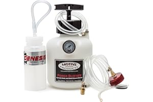 Genesis Technologies Magnet Mount Bleeder Bottle & Motive Products Black Label Aluminum European Power Bleeder