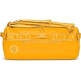 Baboon to the Moon Mini 40L Go-Bag Duffle Bag - Stylish, Compact, TSA-Approved Carry-On Travel Bag in Multiple Colors - Lightweight, Durable, Water-Resistant for Men and Women, Yellow