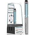 KEENTECH Bearing Flush Trim Router Bits with 1/4" Shank, 1/4" Cutting Diameter, 3/4" Cutting Depth, C4 Carbide Grade Tipped Flush Trim Bit for Woodworking Beginner and Experts, Blue (KT02010404)